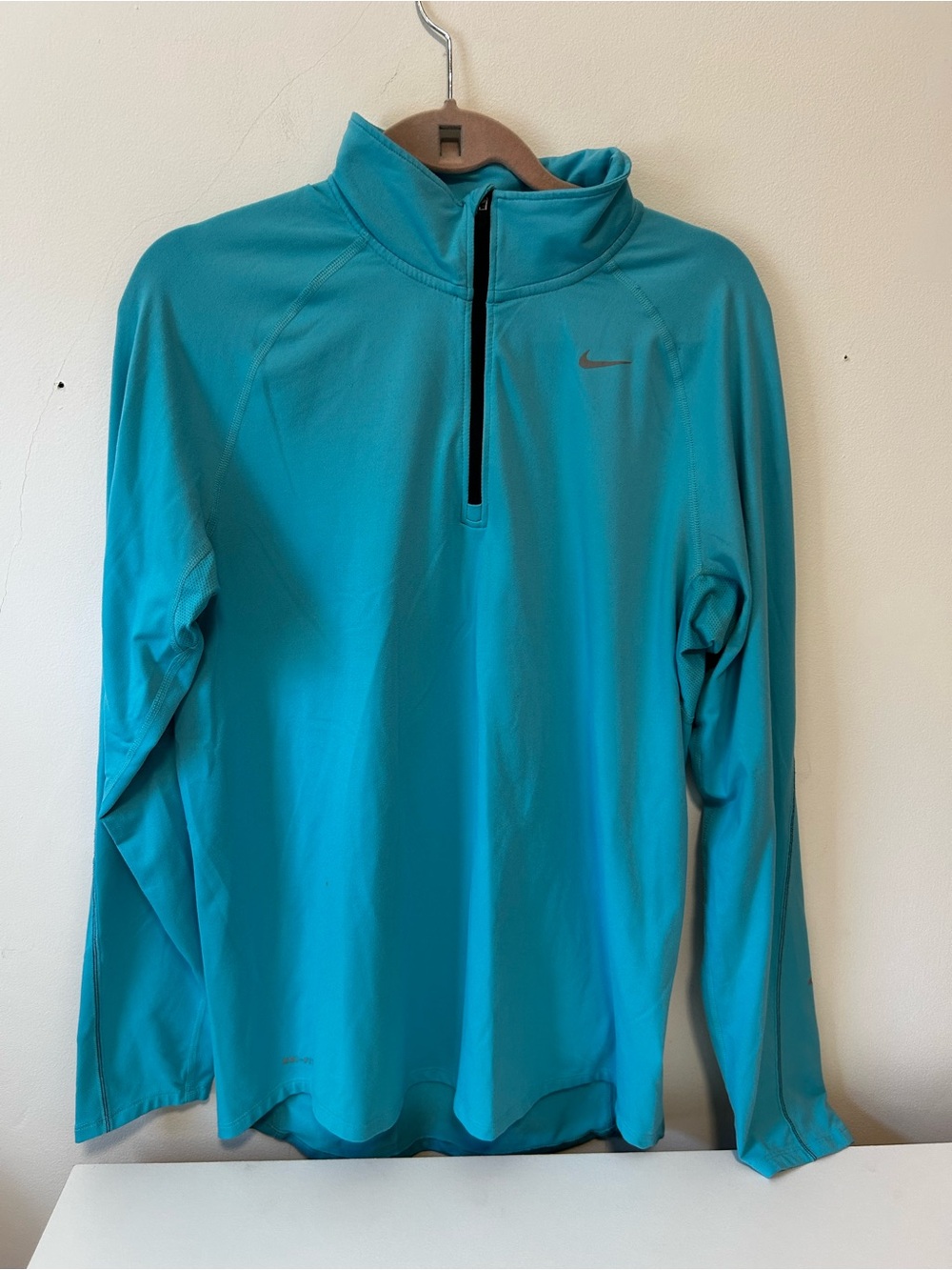 Nike Women’s Teal Half-Zip Turtleneck Pullover
